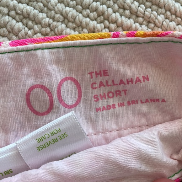 Lilly Pulitzer Callahan Shorts size 00 - Picture 3 of 3
